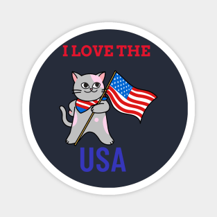 I love the USA Magnet